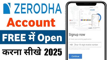Zerodha account opening | How to Open Zerodha Account Zerodha | Zerodha Demat Account Opening Online