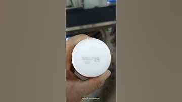 Automatic bottle top cap ink jet coding printing machine