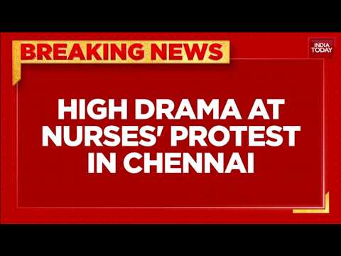 Chennai Nurses Protest | ₹45,000 Salary Demand | Nurses Detained | Vijay Govt Under Fire