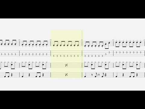 COMPLEX. 恋を止めないで  bass / drum