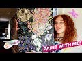 HOW TO MAKE A TRIPPY ASTRONAUT PAINTING!
