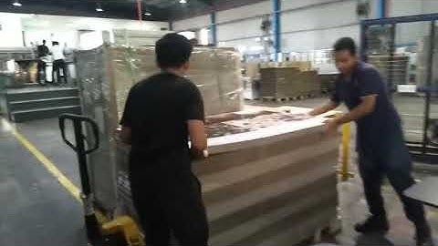 Servo Laminating Machine High speed flute laminating machine from Youbond