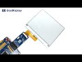 4.2 inch E Ink display 400x300 grayscale, GDEW042T2 UC8176