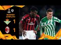Betis 1-1 Milan - GOLES Y RESUMEN - Grupo F - UEFA Europa League