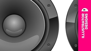 Adobe Illustrator // design a speaker