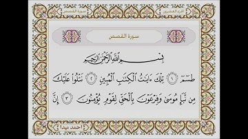 سورة القصص  بصوت الشيخ حسن صالح 028