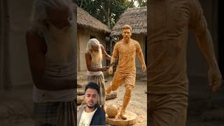 itna Khatarnak statue 😱 #woodscraft #motivation #messi #yts #ytshort  #trending #ytviral#fashiontren