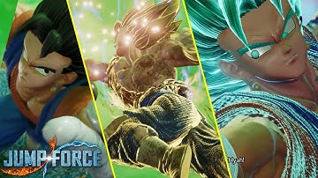 JUMP FORCE - Vegito Transformation Gameplay (Base - Super Saiyan - Super Saiyan Blue) | PC MOD