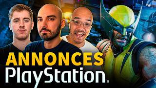 Replay des Annonces Playstation (Jeu Wolverine, God Of War Laufey, Until Dawn 2) - State of Play