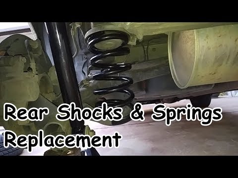 Toyota Sienna - Rear Shocks & Springs Replacement (2004 - 2016)