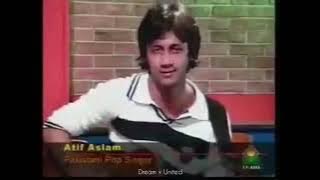 Aadat - Atif Aslam Interview on TV Asia | 2004 | Live Unplugged.