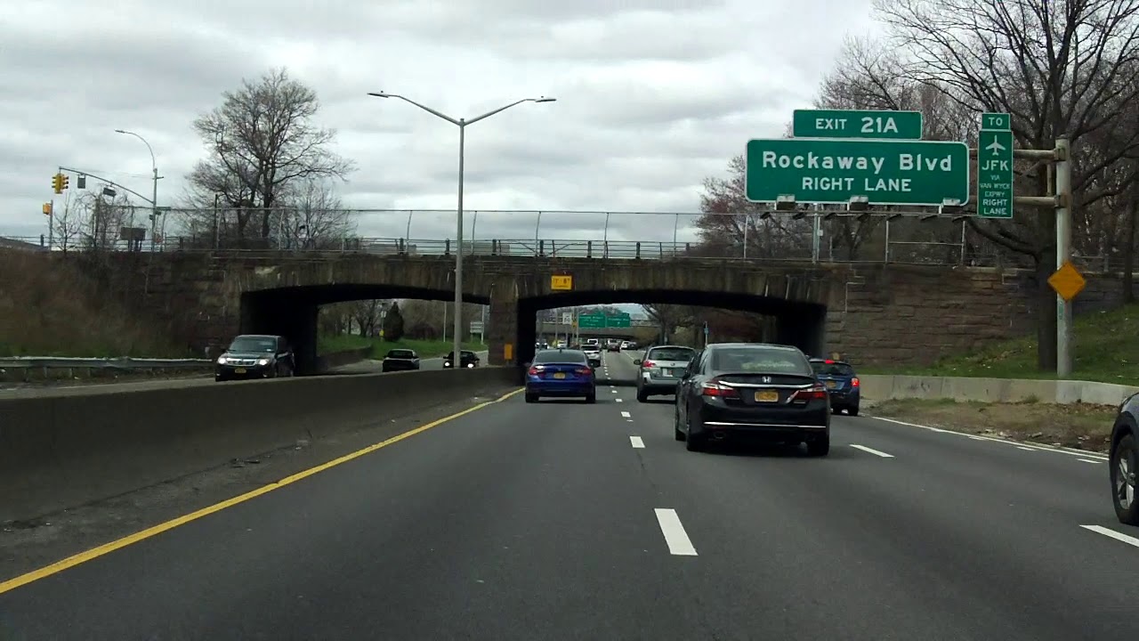 Belt Parkway (Exits 25 to 17) westbound YouTube