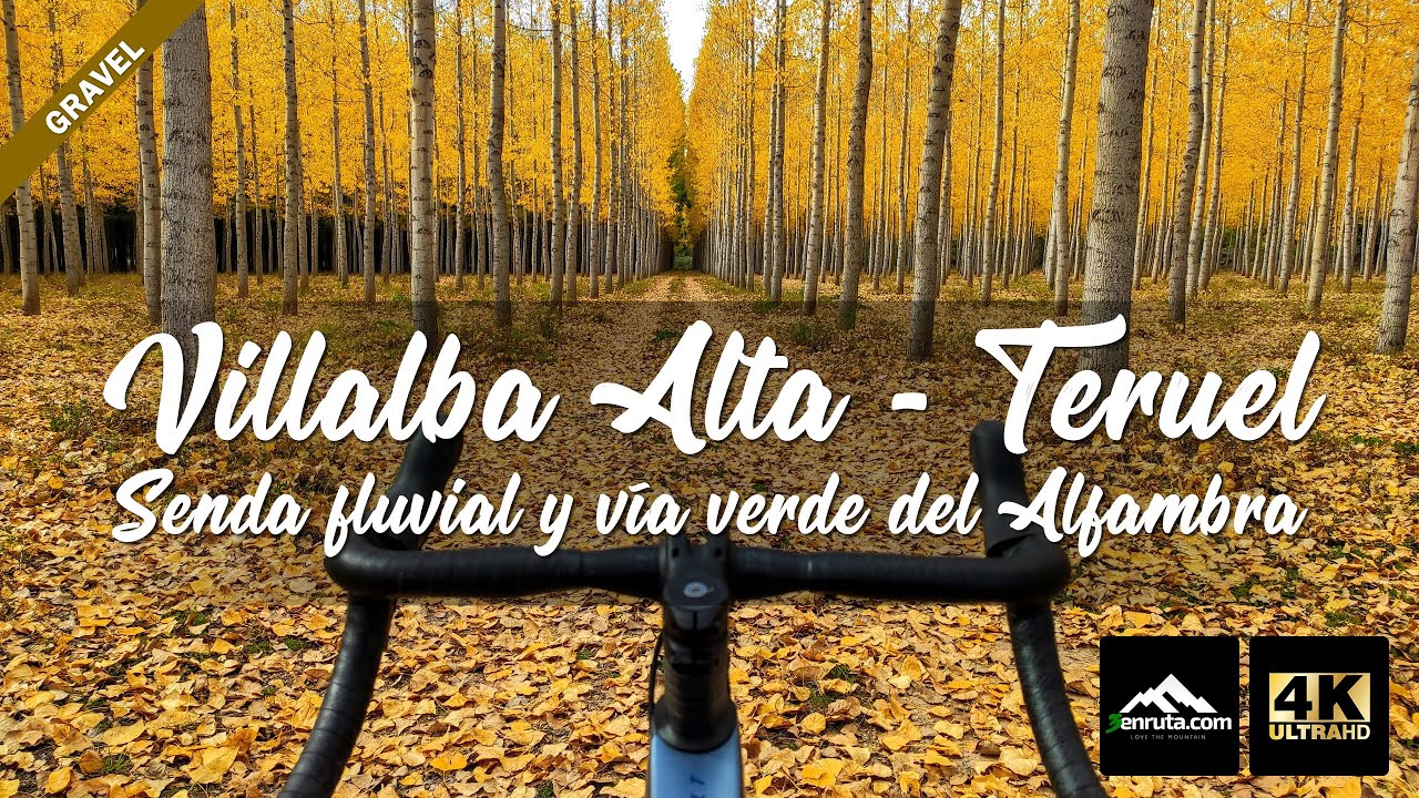 Ruta de gravel que nos lleva de Villalba Alta a Teruel