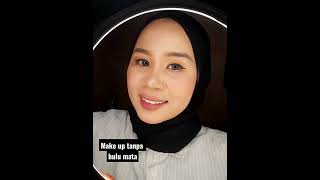 make up simple..no bulu mata no ribet