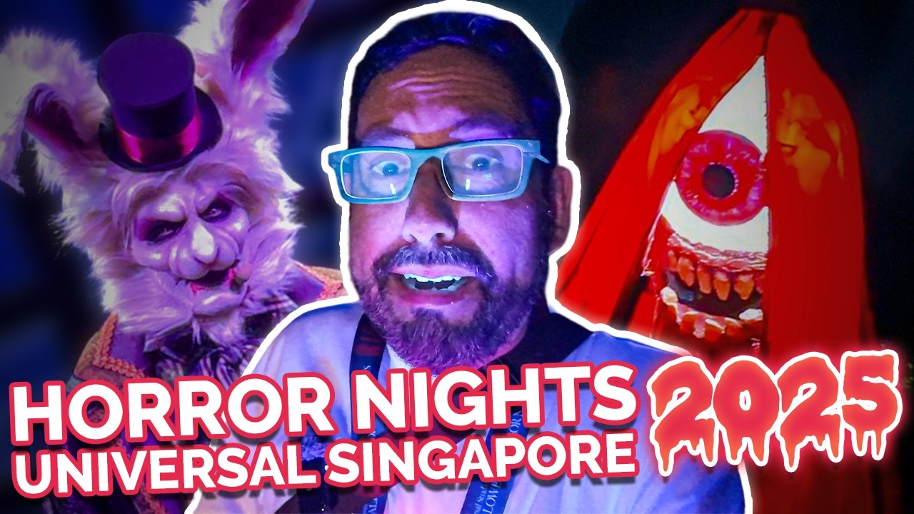 Universal Singapore 2025: Хэллоуинские ночи ужасов во всех домах и зонах страха
