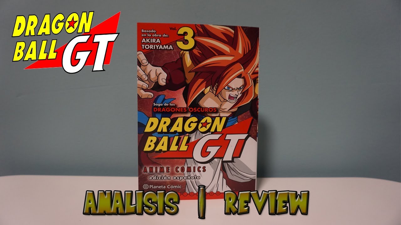 DRAGON BALL GT - TOMO 3 | ANIME COMIC | MANGA | REVIEW - YouTube