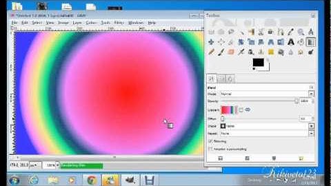 GIMP filter tutorials : Two awesome backgrounds from scratch