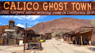 Going to Calico Ghost Town California 👻🧟🏜️🤠⛏️⚠️
