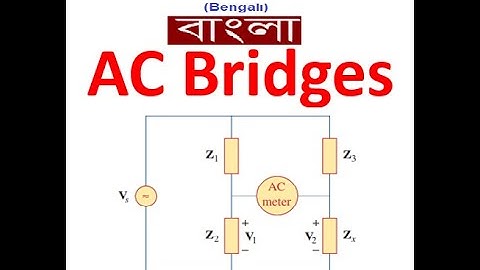(Bangla)ENA ||  Example & Practice 9.15 || Ac Bridges