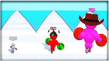 Level Up Runner - Gameplay Walkthrough - Levels 1-20