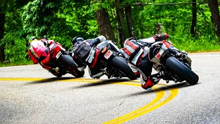 CBR1000RR vs GSXR1000R vs S1000RR | Tail of the Dragon