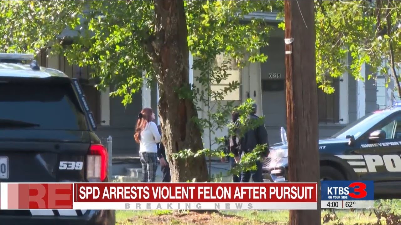 SPD arrests violent felon - YouTube