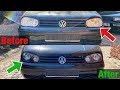 How To Blackout Your Headlights ( MK4 Joey Mod ) TDI Wagon Project