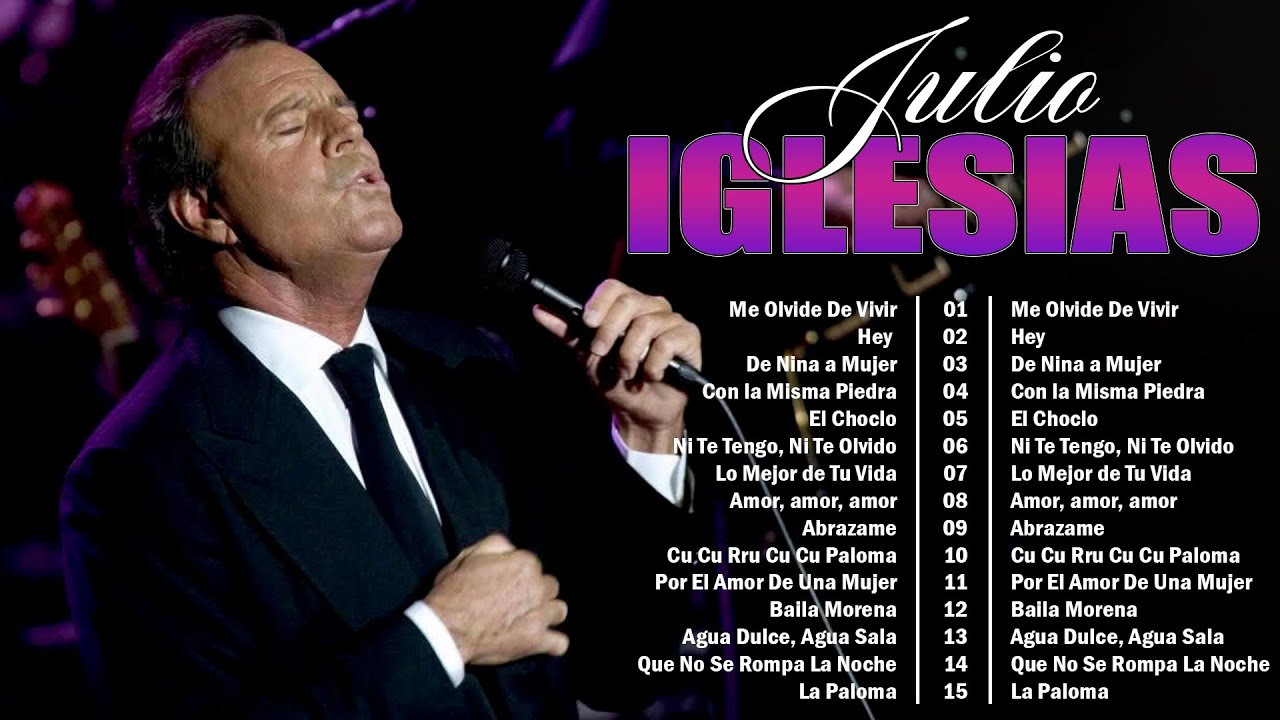 Julio Iglesias Sus Mejores Canciones 🎶 Éxitos Bonitas Baladas Romantica 2026