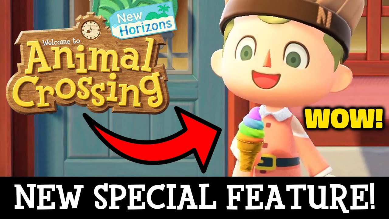 ICE CREAM & DONUTS! SPECIAL SHOP! New Animal Crossing Update 2.0, Animal Crossing New Horizons DLC!
