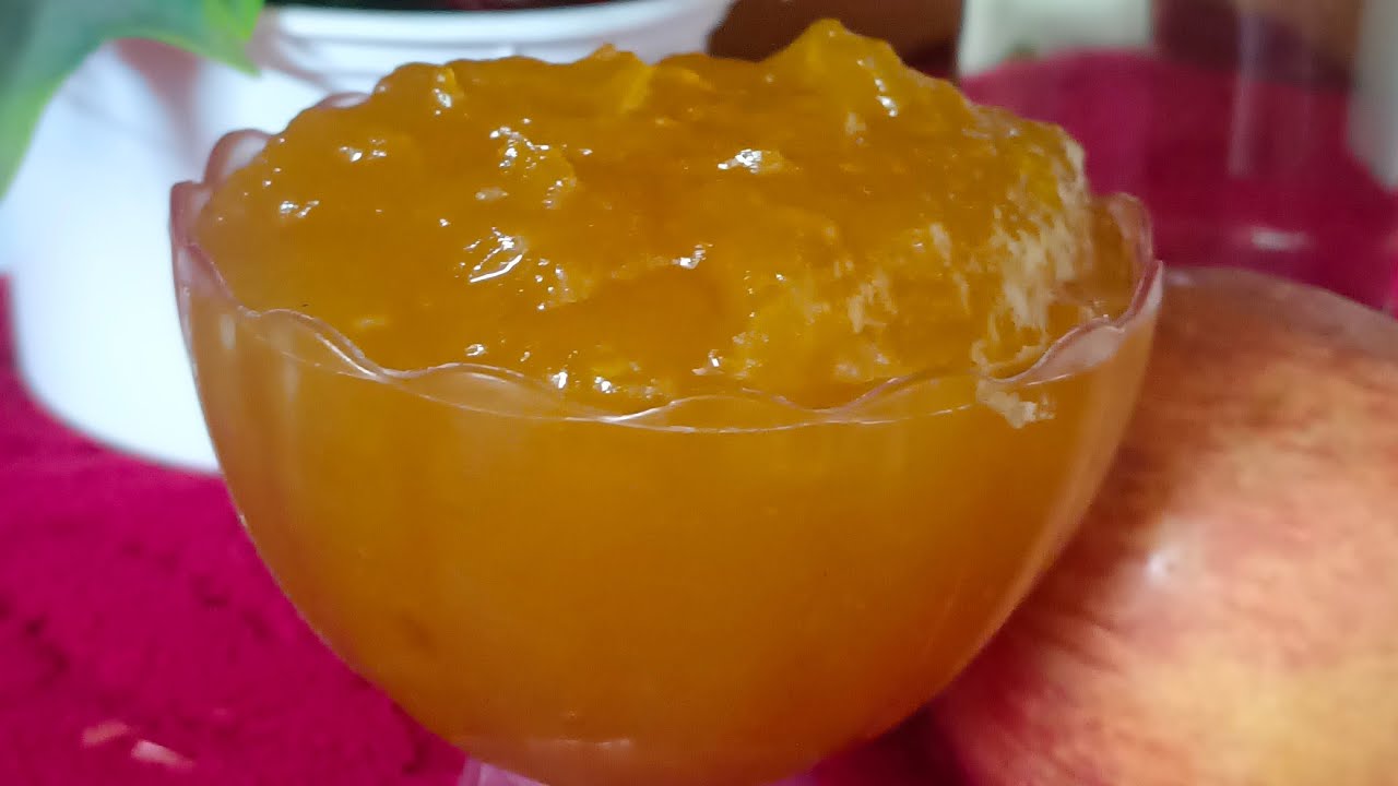 Homemade and without preservatives, healthy apple 🍎 jam. बच्चों का पसंदीदा जैम कुकर में झटपट बनाएं