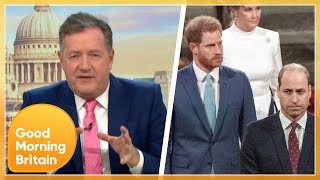 Royal Biographer Reveals Feud Between Prince Harry and Prince William | Good Morning Britain