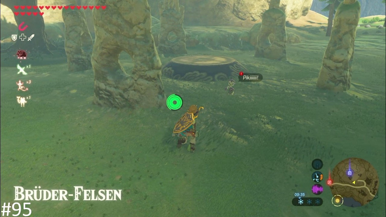 The Legend of Zelda Breath of the Wild Part 95: Die Brüder-Felsen & das gekröhnte Tier