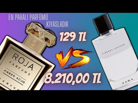 En Pahalı Parfüm (8.210,00 TL) VS En Ucuz Parfüm