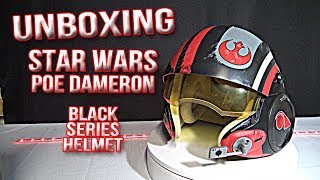 Unboxing Star Wars: The Black Series Poe Dameron 1:1 Scale Wearable Helmet Unboxing Star Wars: The Black Series Poe Dameron 1:1 Scale Wearable Helmet