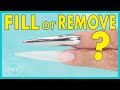 How to Decide: Remove Full Cover Tips or Fill? Step by Step Backfill Tutorial