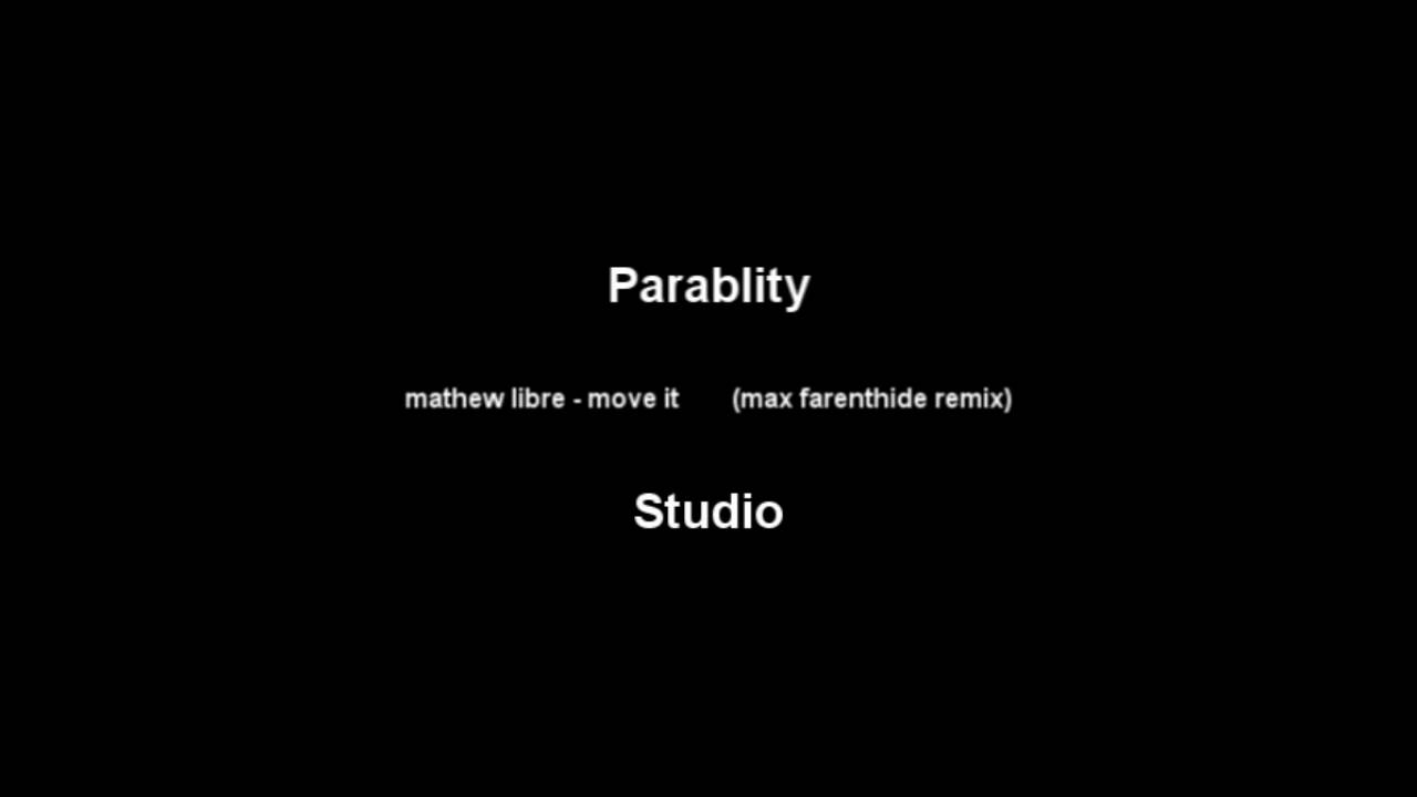 Watch Mathew Libre - Move it (Max Farenthide remix) on YouTube Watch Mathew Libre - Move it (Max Farenthide remix) on YouTube