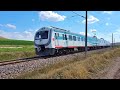 Ankara - Polatlı Regional Train in Countryside | Bridges, Level Crossings and Stations