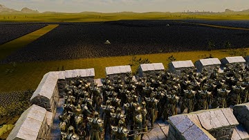 Elven Fortress Invaded By Uruk-Hai Army - Ultimate Epic Battle Simulator 2