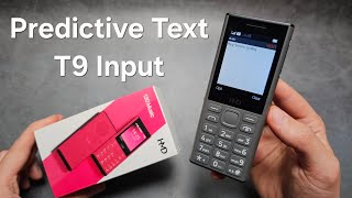 Change Input Method / T9 Predictive Text for SMS on  Nokia HMD 130 Music &  HMD 150 Music 
