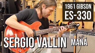 Sergio Vallin from Maná at Norman's Rare Guitars