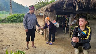 The Orphan Boy had to earn a living alone, and the Old Lady was welcomed into her home