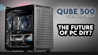 This PC Build Hits Different... | Cooler Master Qube 500 Gaming PC Build | No RGB, RTX 4070 Ti