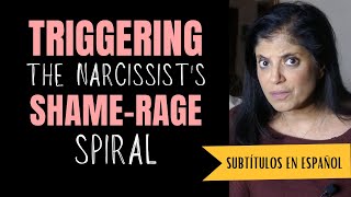 The narcissist and the shamerage spiral