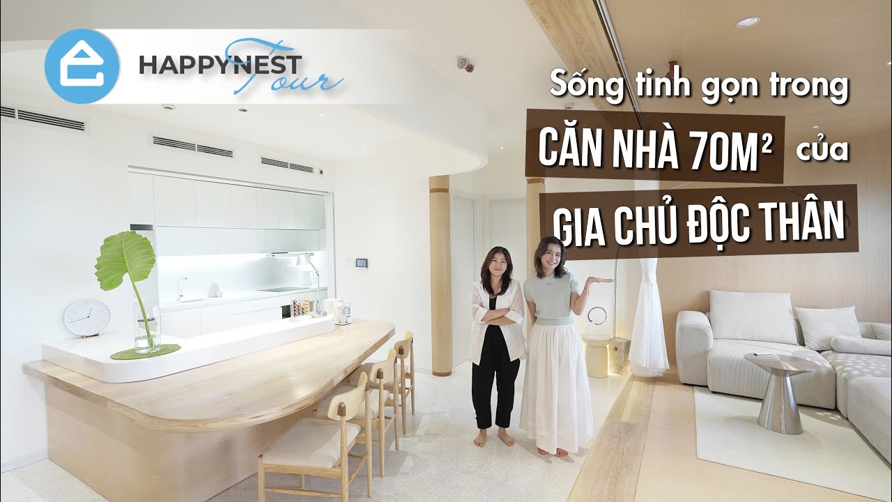 Nhà 70m² phong cách tối giản | Không gian sống của gia chủ độc thân