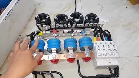 Làm bộ tủ chống sét lan truyền 3 fa Bảo vệ 3 cấp độ Bảo vệ thiết bị điện trong gđ.A,e