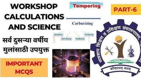 ITI Workshop calculations and science🔥2nd year important MCQS(Common for all trade)..