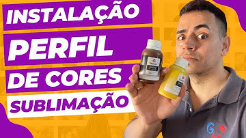 Instalação Perfil de cores Genesis para impressora Sublimatica