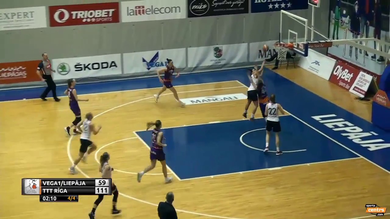 "TTT Rīga" ar fantastisku metienu precizitāti apspēlē "Vega1/Liepāja"