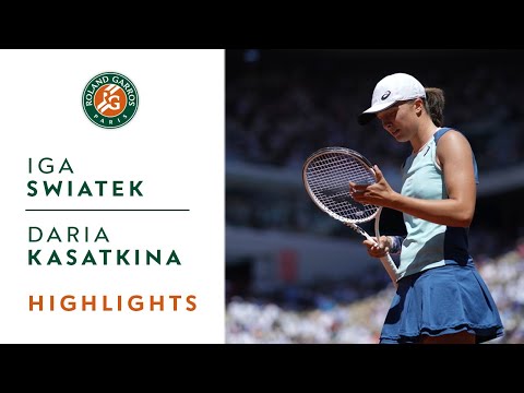Iga Swiatek vs Daria Kasatkina - Semifinals Highlights I Roland-Garros 2022