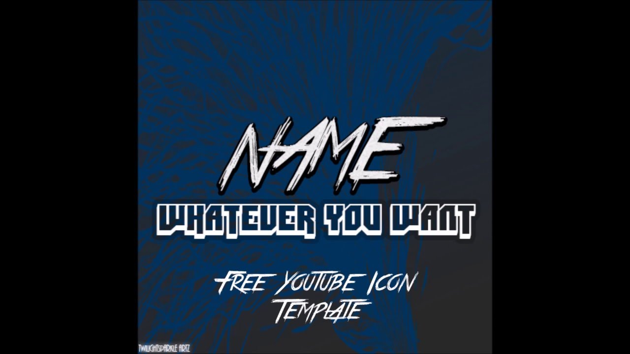 youtube icon template